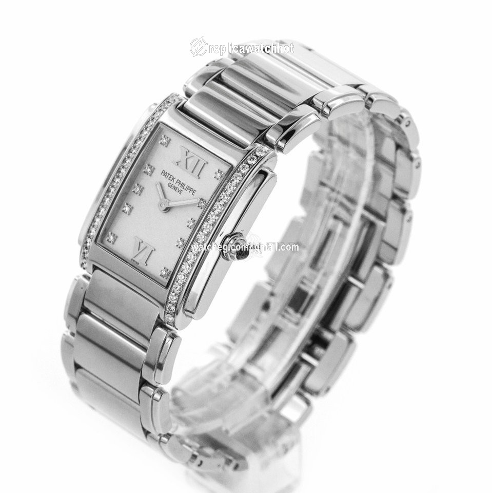 Patek Philippe Twenty~4 Womens watch Quartz Steel 4910 10A-011 2