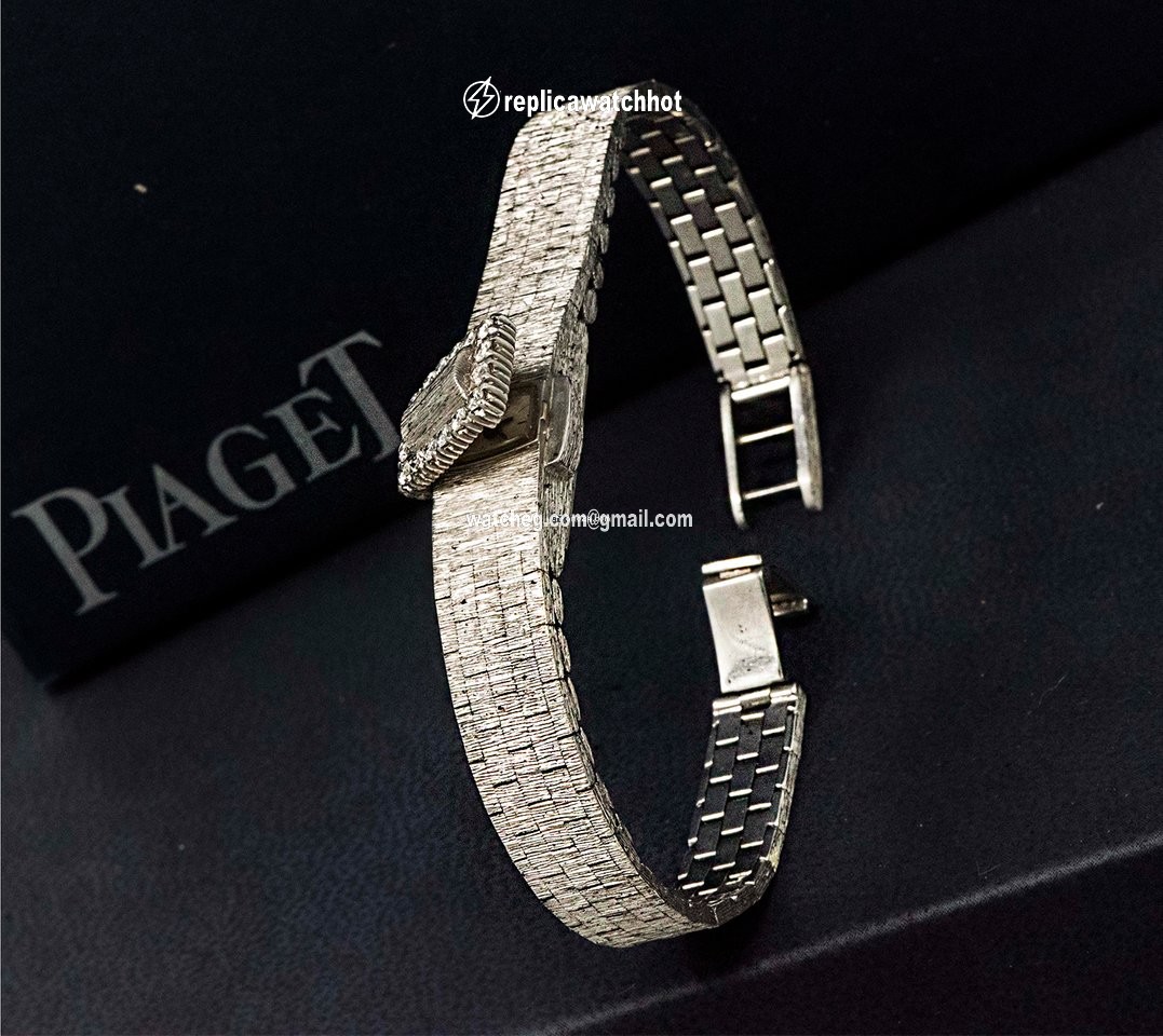 Piaget Womens watch Manual winding White gold 1960s Piaget Concealed Dial Diamond Set 18KT White Gold Ladi 2