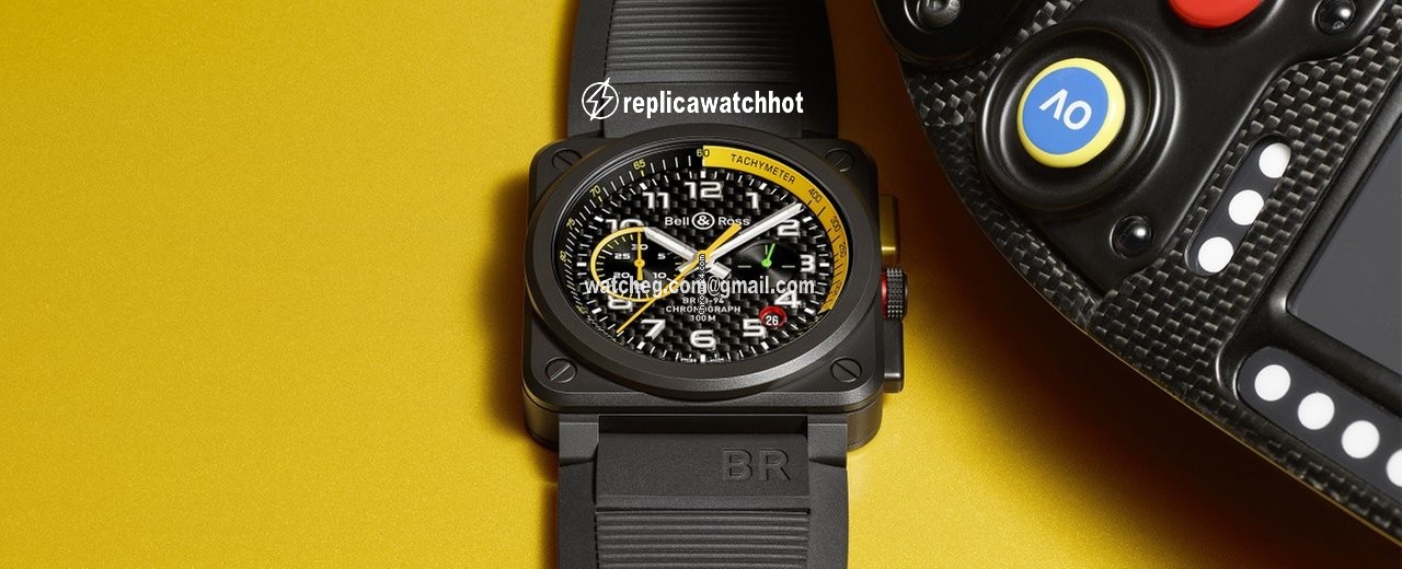 Bell & Ross BR 03-94 Chronographe Mens watch Unisex Automatic Ceramic BR 03-94 RS17 2