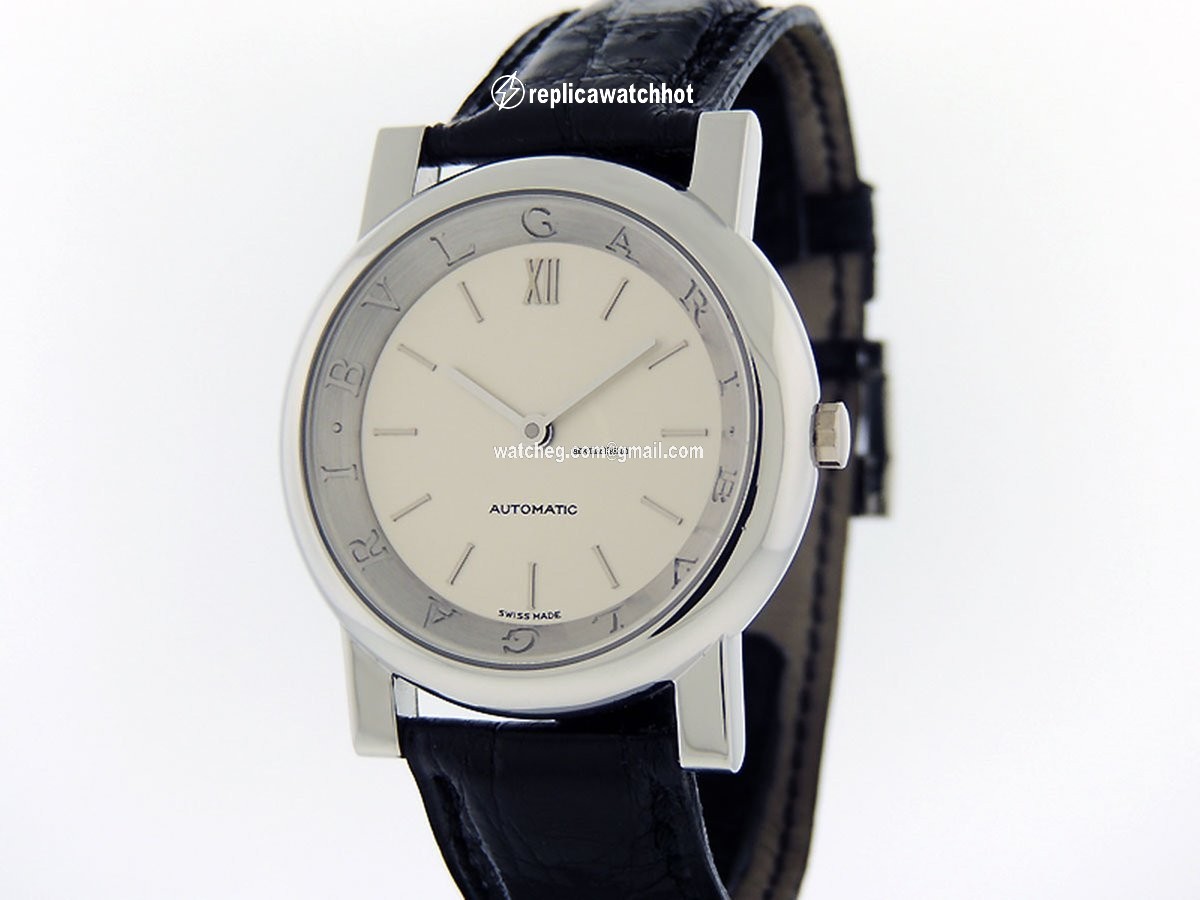 Bulgari Mens watch Unisex Automatic Platinum AT35PL AUT 2