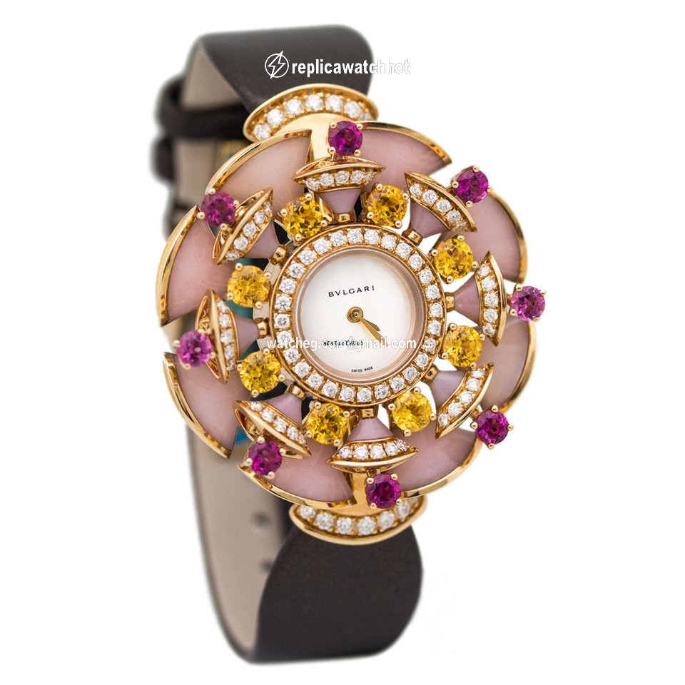 Bulgari Womens watch Quartz Rose gold 102420 DVP39WGD1OTGL 2