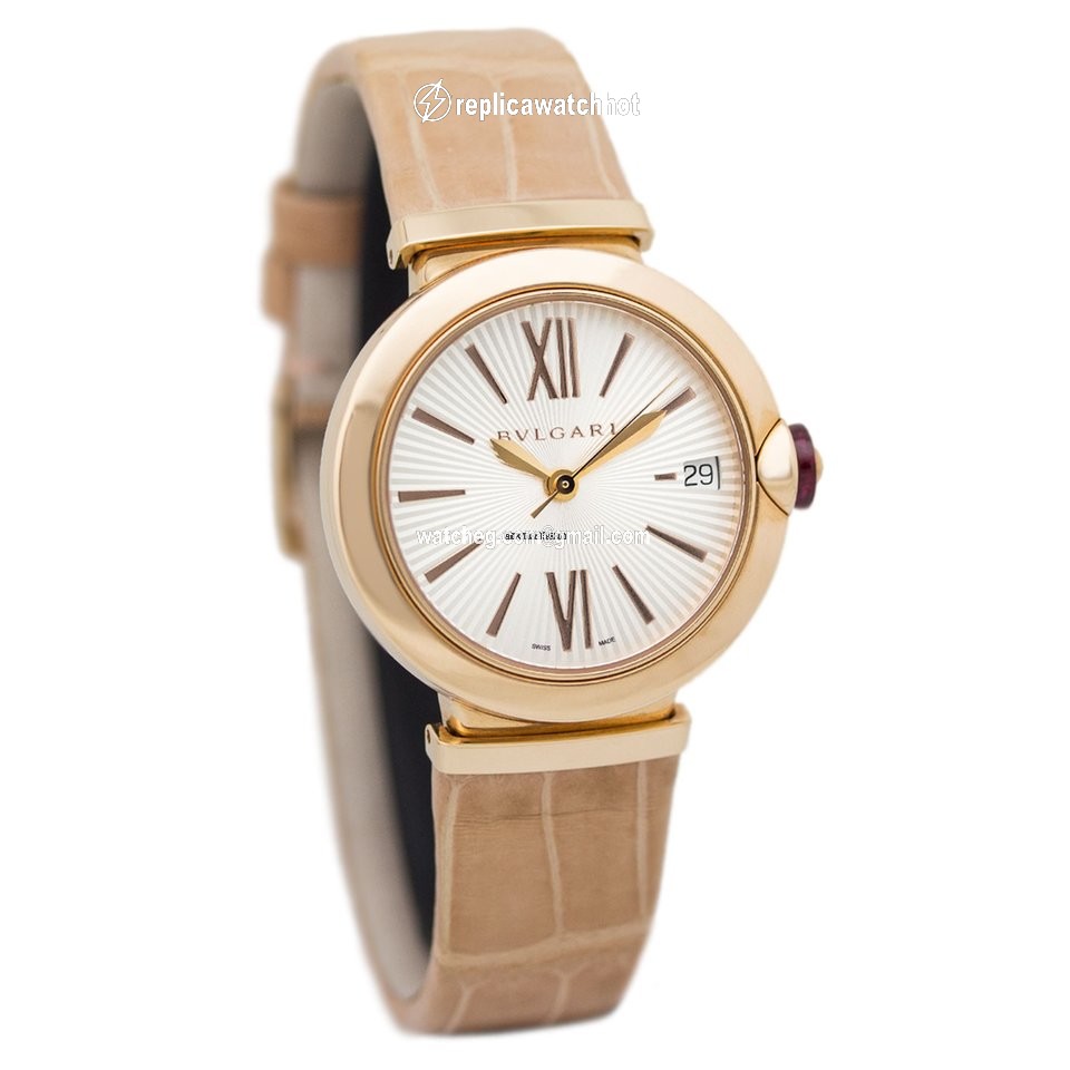 Bulgari Lucea Womens watch Automatic Rose gold 102328 LUP33C6GLD 2