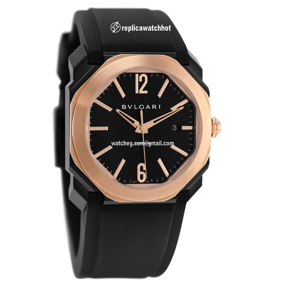 Bulgari Octo Mens watch Unisex Automatic Gold Steel 102485 BGO41BBSPGVD 2