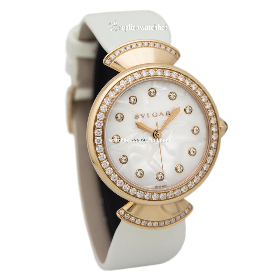 Bulgari Womens watch Automatic Rose gold 102575 DVP37WGDL 12 2