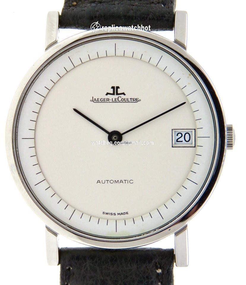 Jaeger-LeCoultre Mens watch Unisex Automatic Steel J98020 Extra Slim Automatic Case 34.5mm. Stainless Steel Men Watch 2