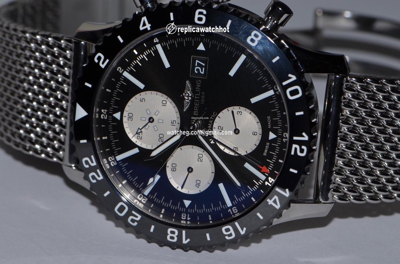 Breitling Chronoliner Mens watch Unisex Automatic Steel Y2431012 2