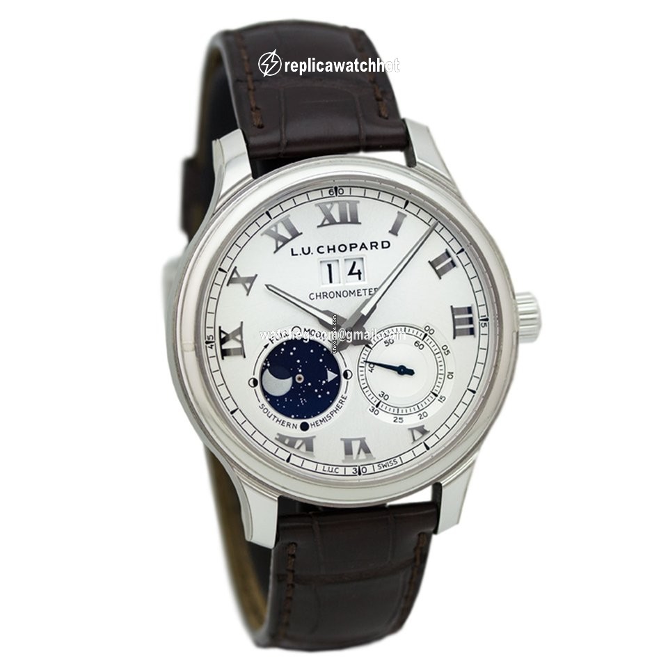 Chopard L.U.C Mens watch Unisex Automatic White gold 161969-1001 2