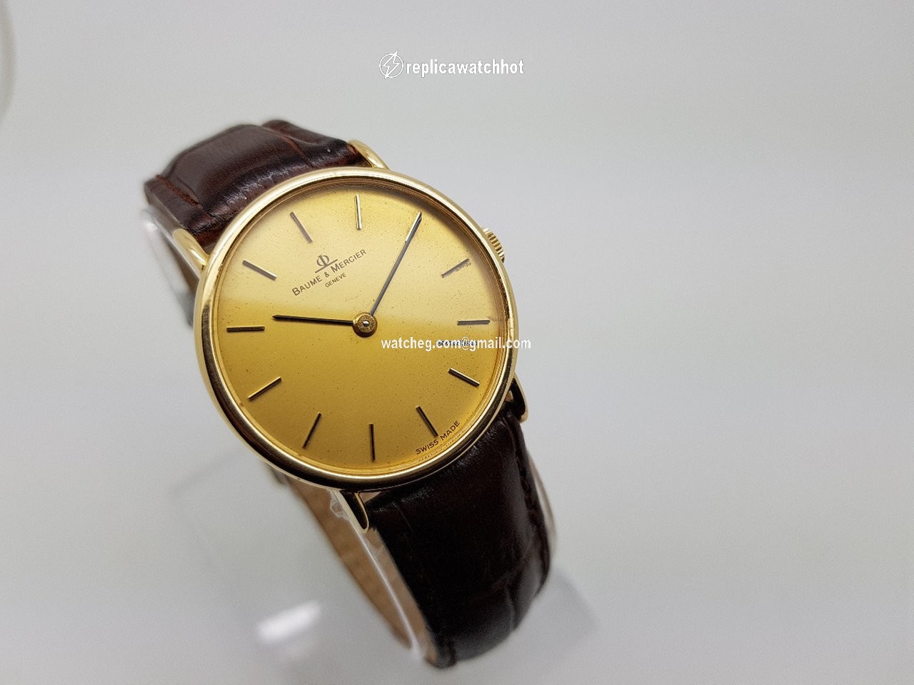 Baume & Mercier Mens watch Unisex Manual winding Yellow gold 35103 2