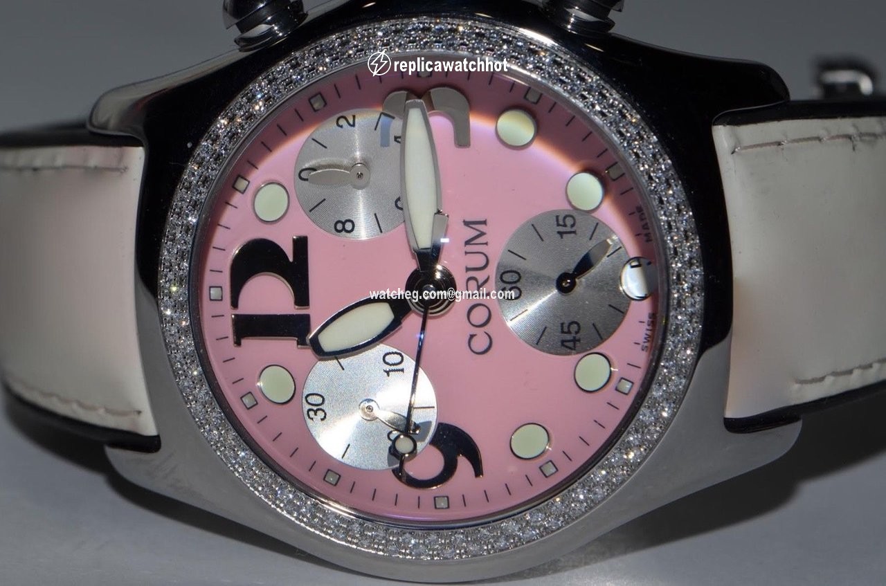 Corum Bubble Womens watch Quartz Steel 396.157.47 2