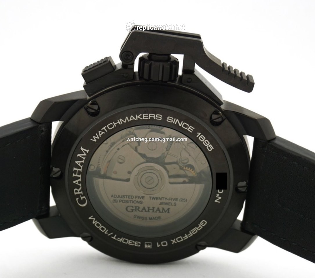 Graham Chronofighter Oversize Mens watch Unisex Automatic Steel 2CCAU.B31A 2