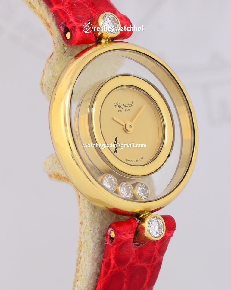 Chopard Happy Diamonds Womens watch Quartz Yellow gold 20 4802 2
