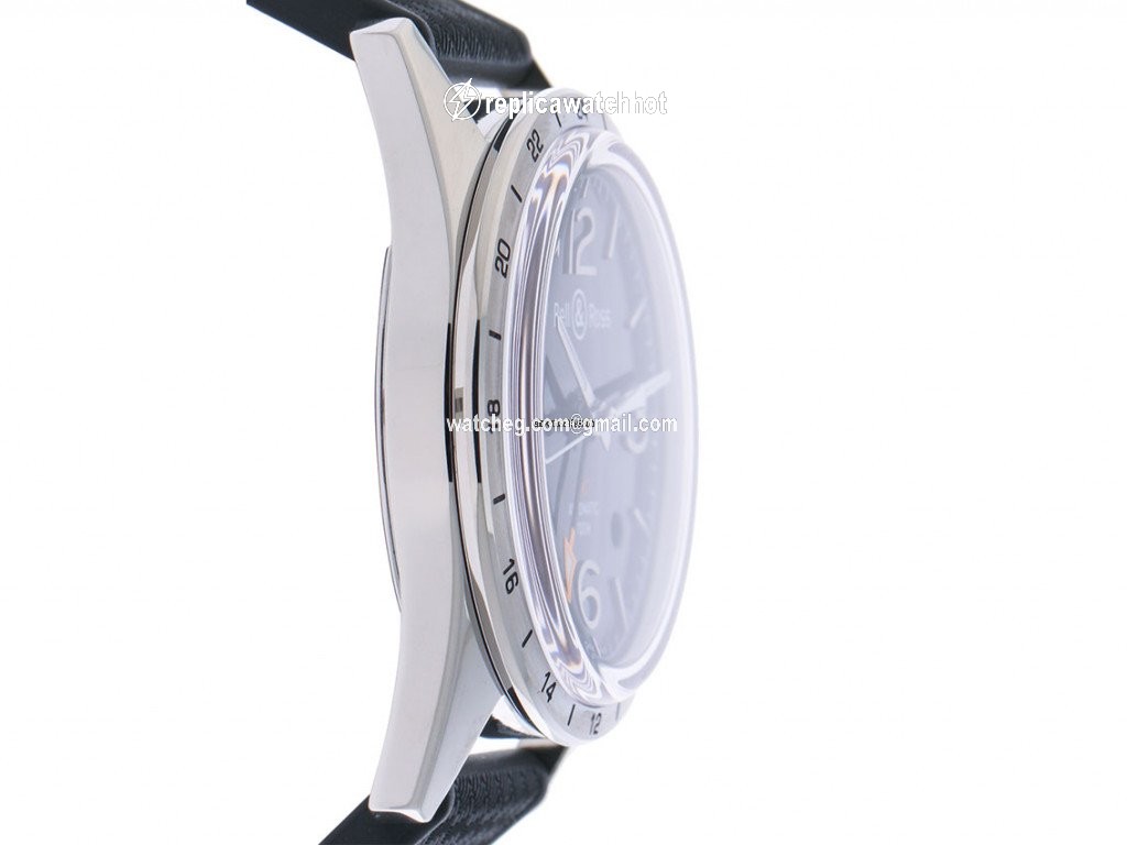 Bell & Ross BR V1 Mens watch Unisex Automatic Steel BRV123-BL-GMT SRB 2