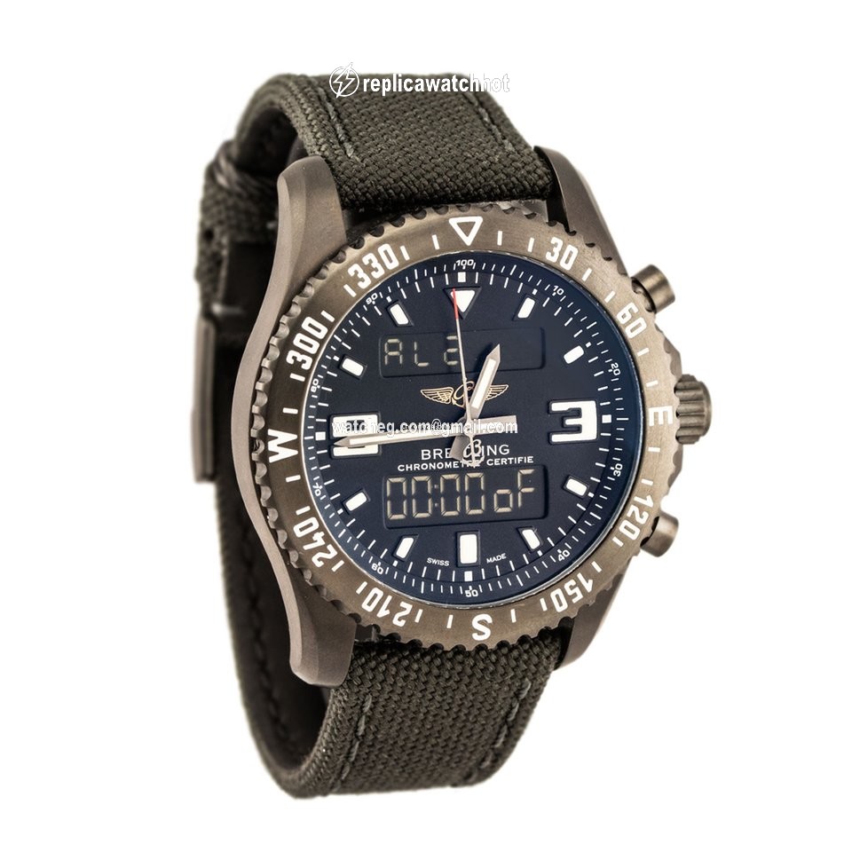 Breitling Chronospace Military Mens watch Unisex Quartz Steel M78367101B1W1 2