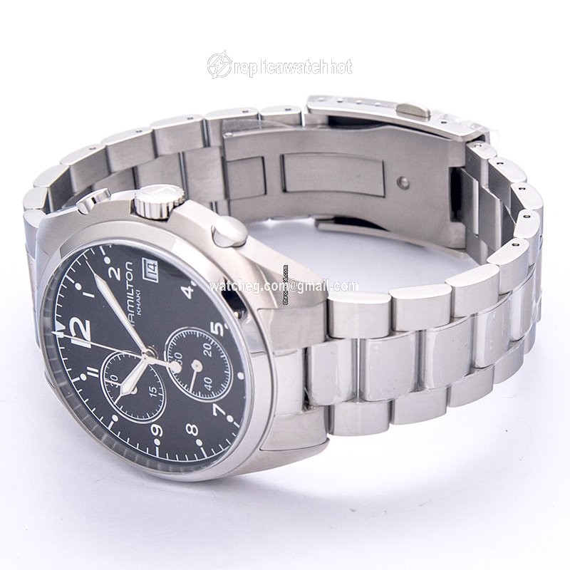 Hamilton Khaki Pilot Pioneer Mens watch Unisex Quartz Steel H76512133 2