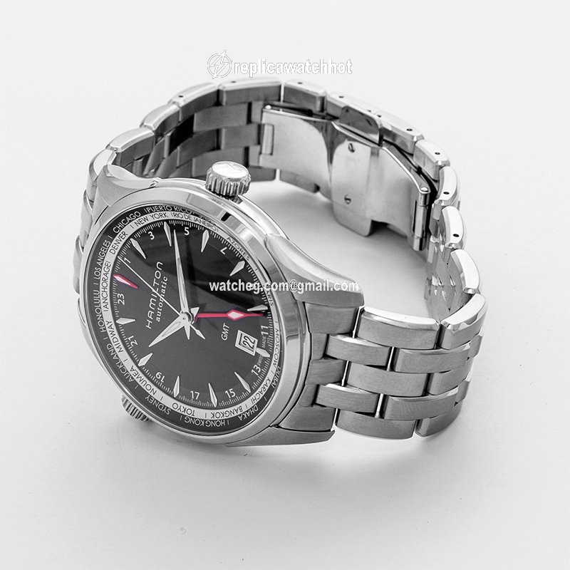 Hamilton Jazzmaster GMT Auto Mens watch Unisex Automatic Steel H32695131 2