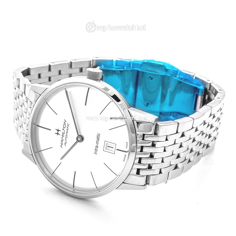Hamilton Intra-Matic Mens watch Unisex Automatic Steel H38455151 2
