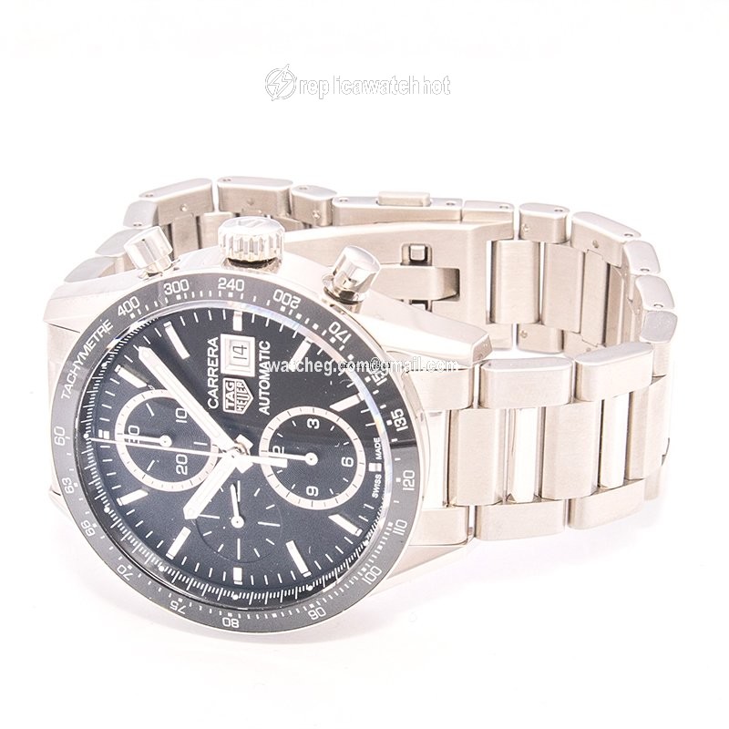 TAG Heuer Carrera Calibre 16 Mens watch Unisex Automatic Steel CV201AJ.BA0715 2
