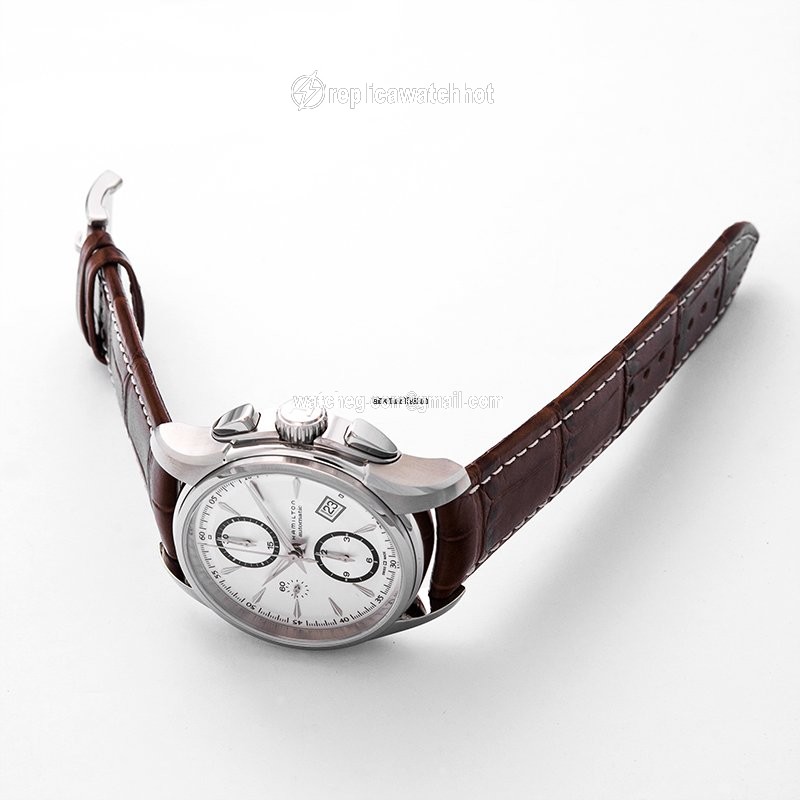 Hamilton Jazzmaster Auto Chrono Mens watch Unisex Automatic Steel H32616553 2