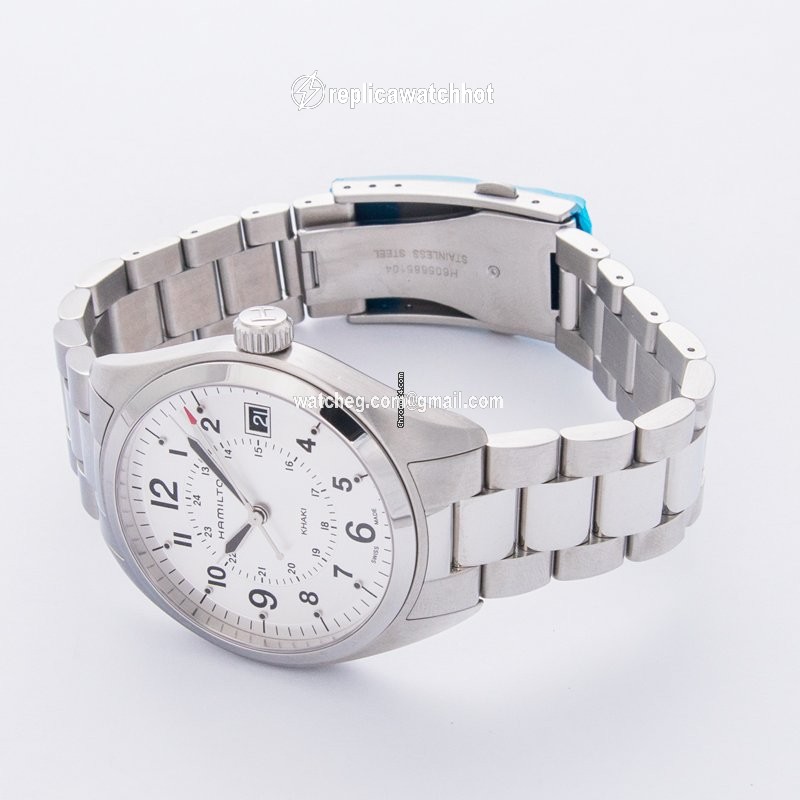 Hamilton Khaki Field Mens watch Unisex Quartz Steel H68551153 2