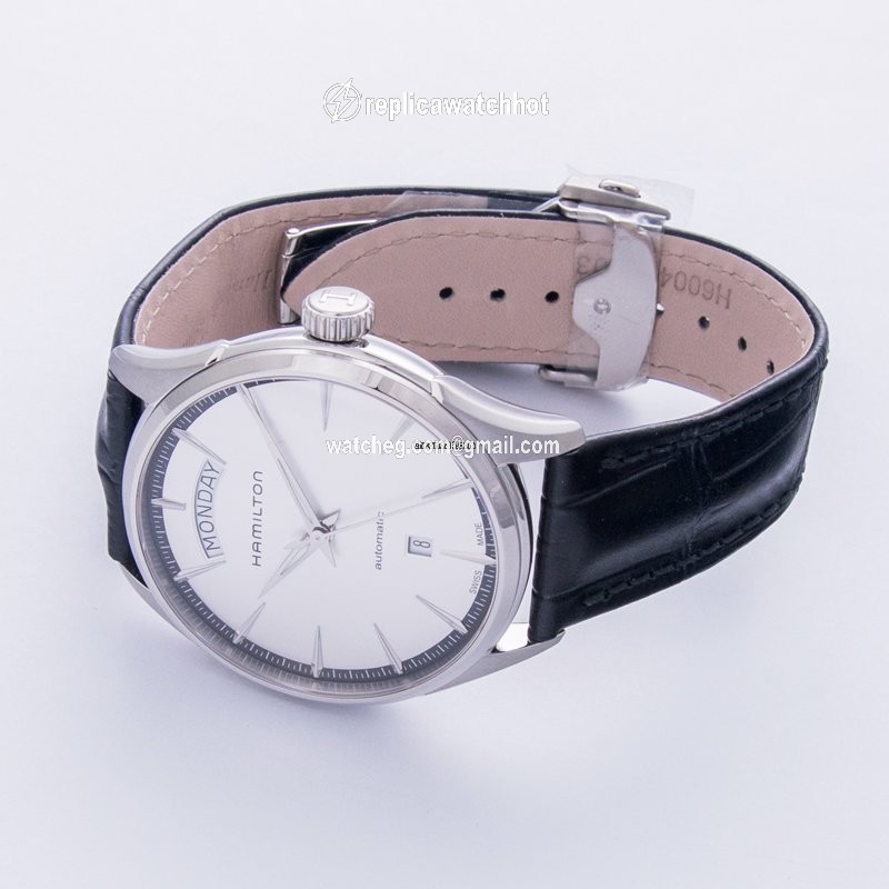 Hamilton Jazzmaster Day Date Auto Mens watch Unisex Automatic Steel H42565751 2