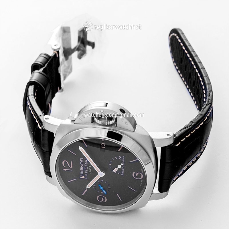 Panerai Luminor 1950 3 Days GMT Power Reserve Automatic Mens watch Unisex Automatic Steel PAM01321 2