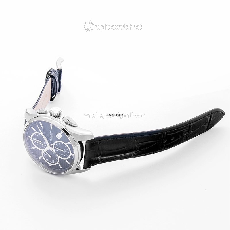 Hamilton Jazzmaster Auto Chrono Mens watch Unisex Automatic Steel H32596731 2