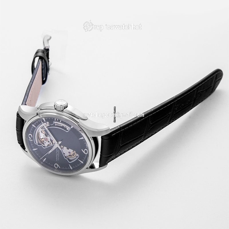 Hamilton Jazzmaster Open Heart Mens watch Unisex Automatic Steel H32565735 2