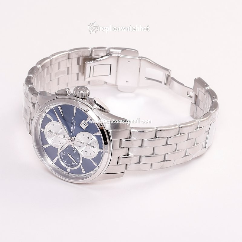 Hamilton Jazzmaster Auto Chrono Mens watch Unisex Automatic Steel H32596141 2
