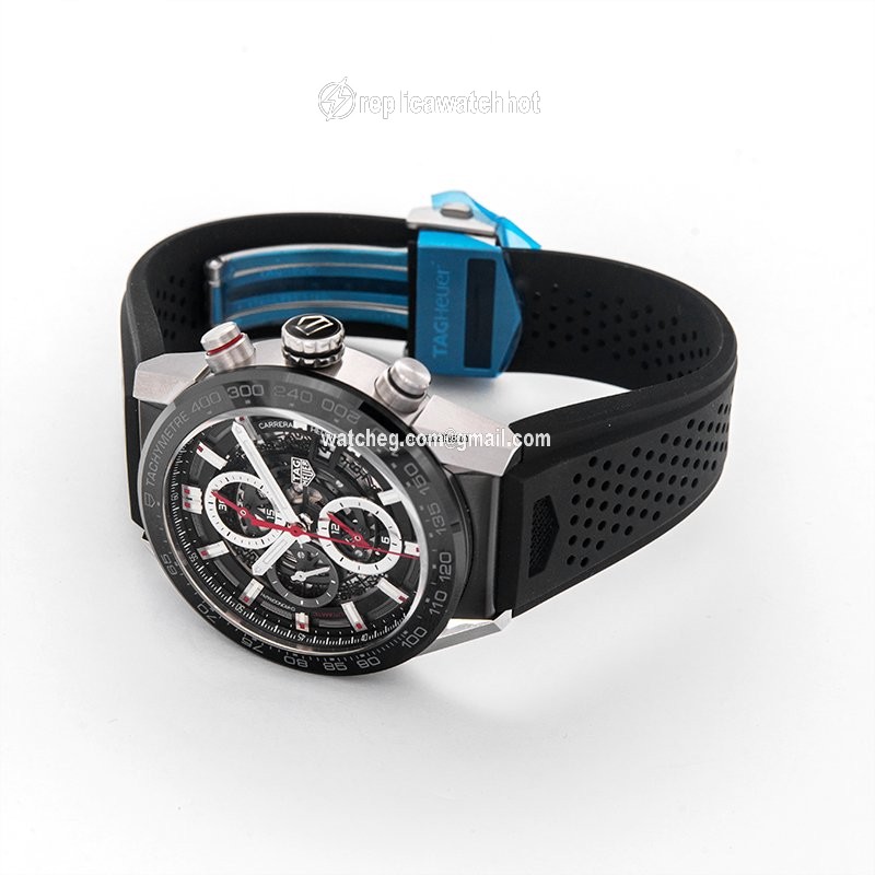 TAG Heuer Carrera Calibre HEUER 01 Mens watch Unisex Automatic Steel CAR201V.FT6046 2