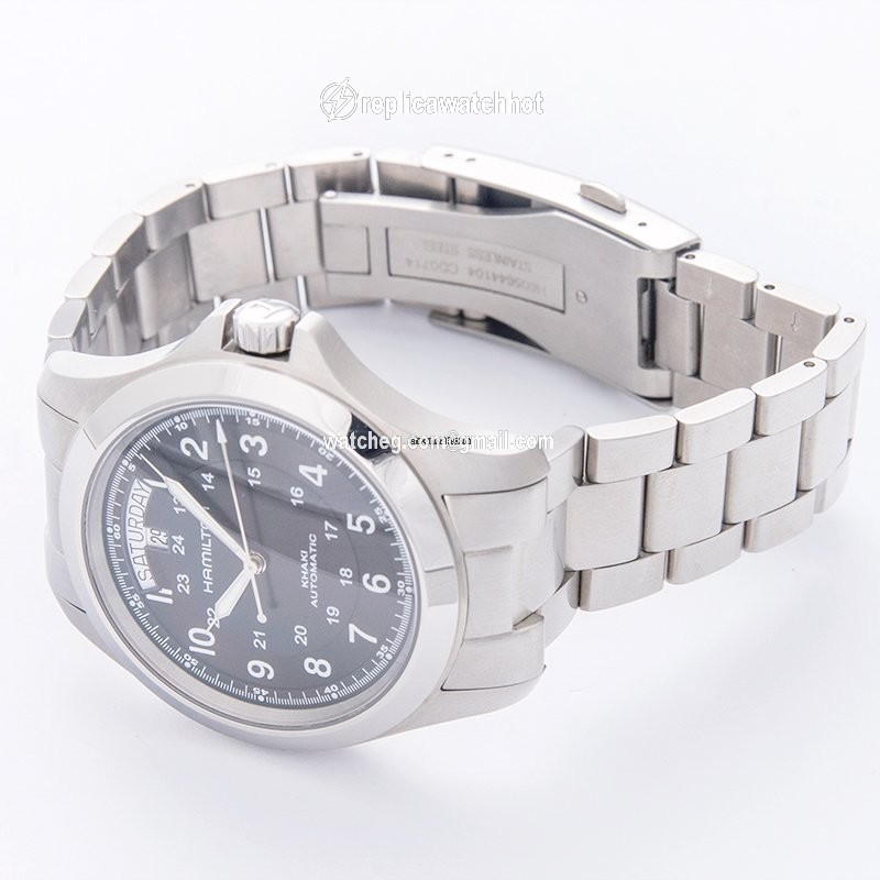 Hamilton Khaki Field King Mens watch Unisex Automatic Steel H64455133 2