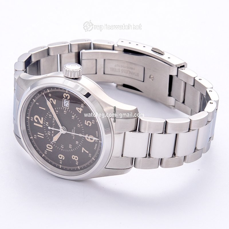 Hamilton Khaki Field Mens watch Unisex Automatic Steel H70305193 2