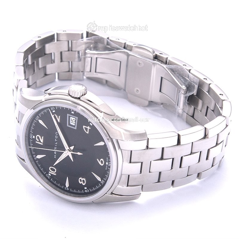 Hamilton Jazzmaster Mens watch Unisex Quartz Steel H32411135 2