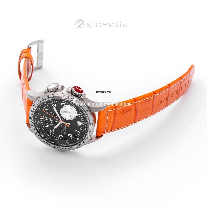 Hamilton Khaki Aviation Mens watch Unisex Quartz Steel H77612933 2