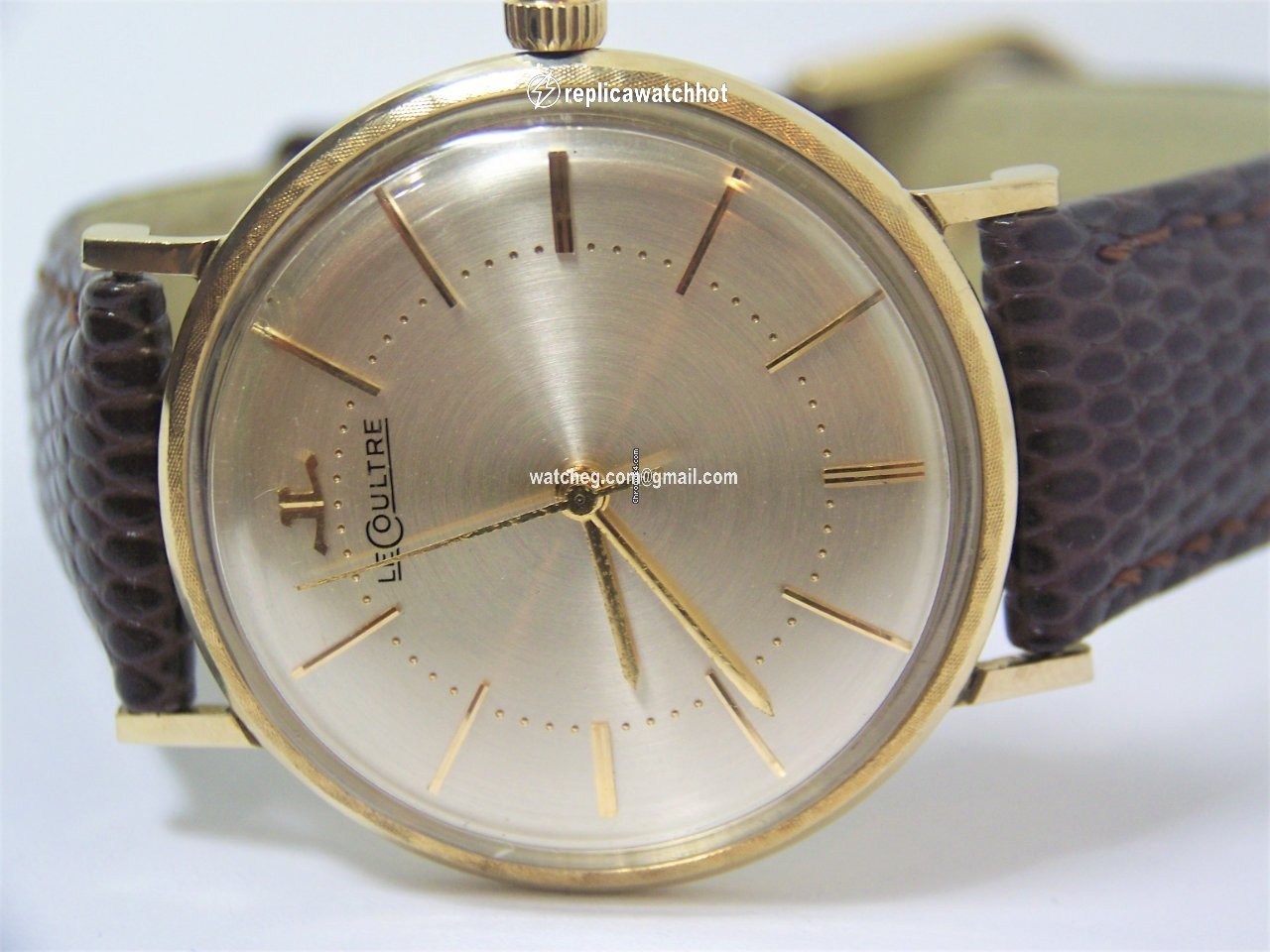 Jaeger-LeCoultre Mens watch Unisex Manual winding Yellow gold 6009 2