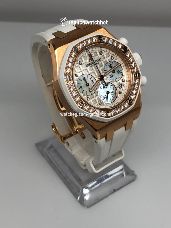 Audemars Piguet Royal Oak Offshore Lady Womens watch Automatic Rose gold 26048OK.ZZ.D010CA.01 2
