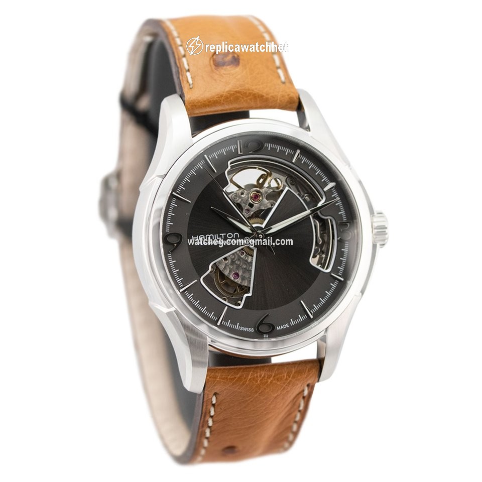 Hamilton Jazzmaster Open Heart Mens watch Unisex Automatic Steel H32565585 2