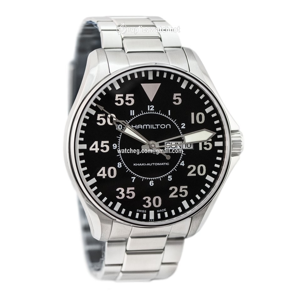 Hamilton Khaki Pilot Mens watch Unisex Automatic Steel H64715135 2