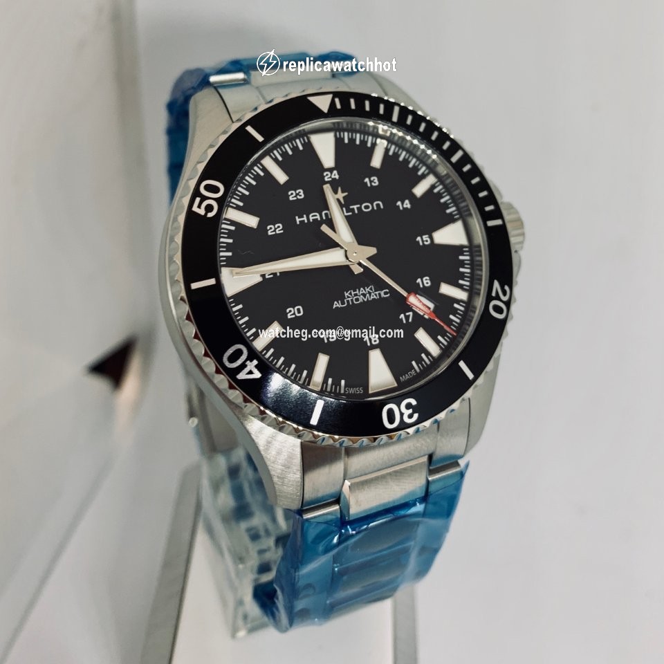 Hamilton Khaki Navy Scuba Mens watch Unisex Automatic Steel H82335131 2