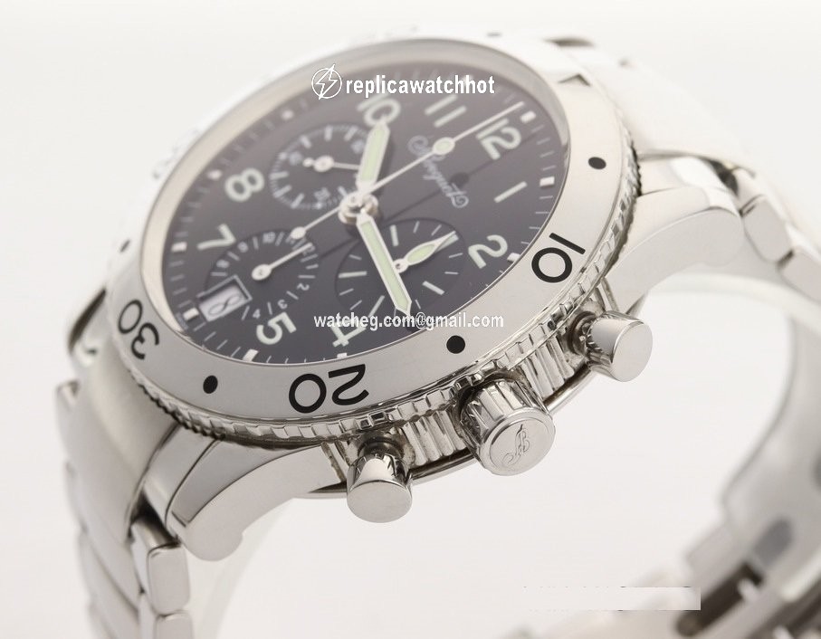 Breguet Type XX - XXI - XXII Mens watch Unisex Automatic Steel 3820ST H2 SW9 2