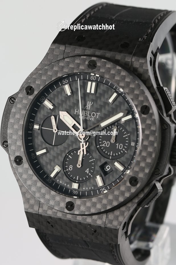 Hublot Big Bang 44 mm Mens watch Unisex Automatic Carbon 301.QX.1724.RX. 2