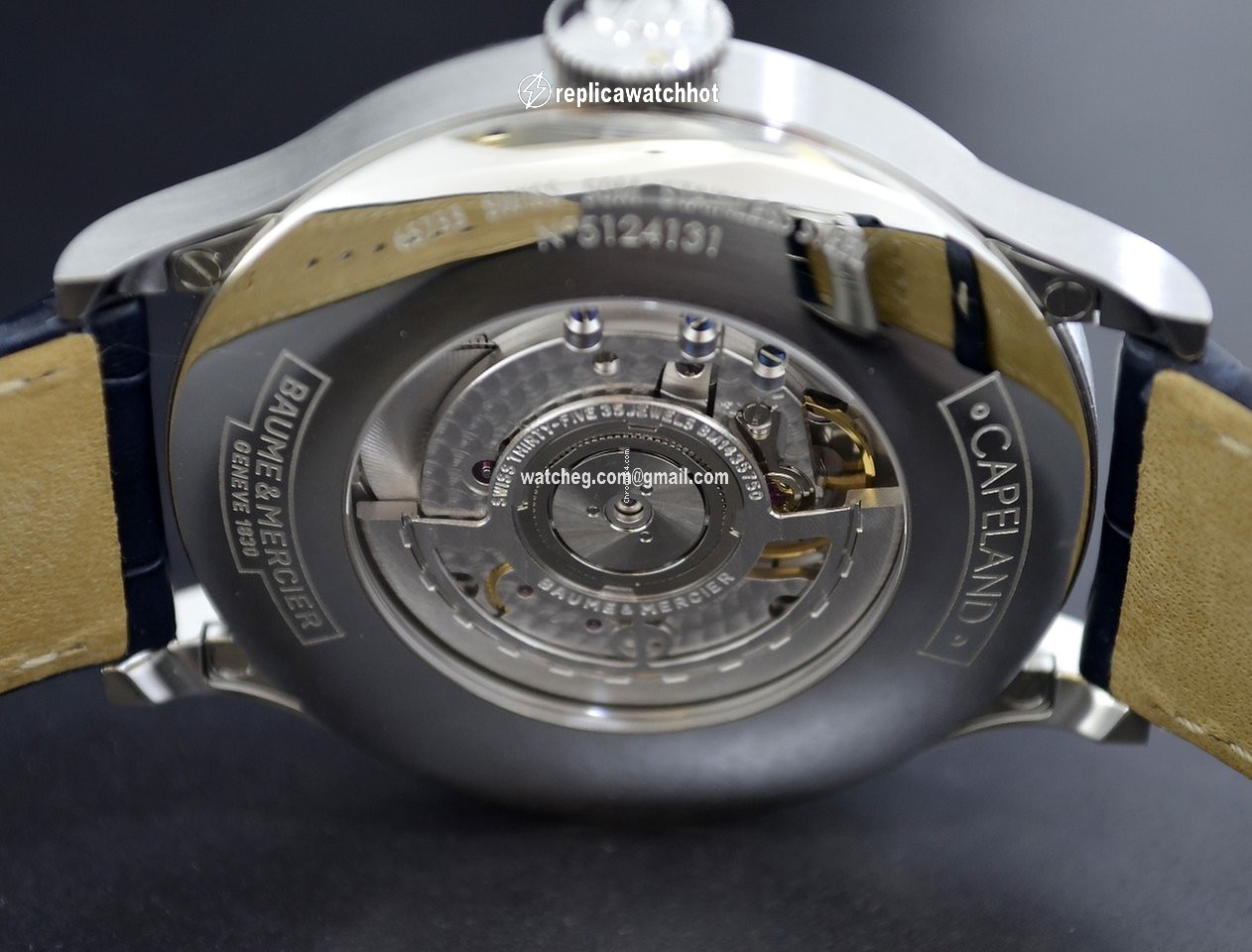 Baume & Mercier Capeland Mens watch Unisex Automatic Steel MOA10106 2