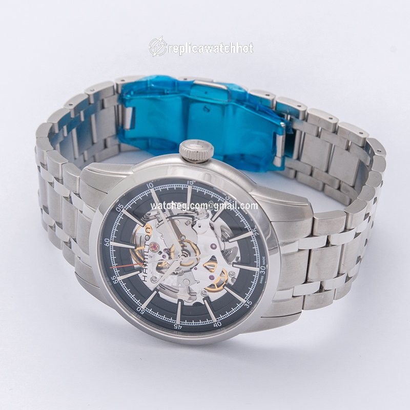 Hamilton Railroad Mens watch Unisex Automatic Steel H40655131 2