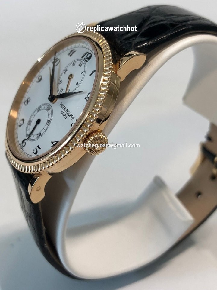 Patek Philippe Travel Time Mens watch Unisex Manual winding Rose gold 5034R 2