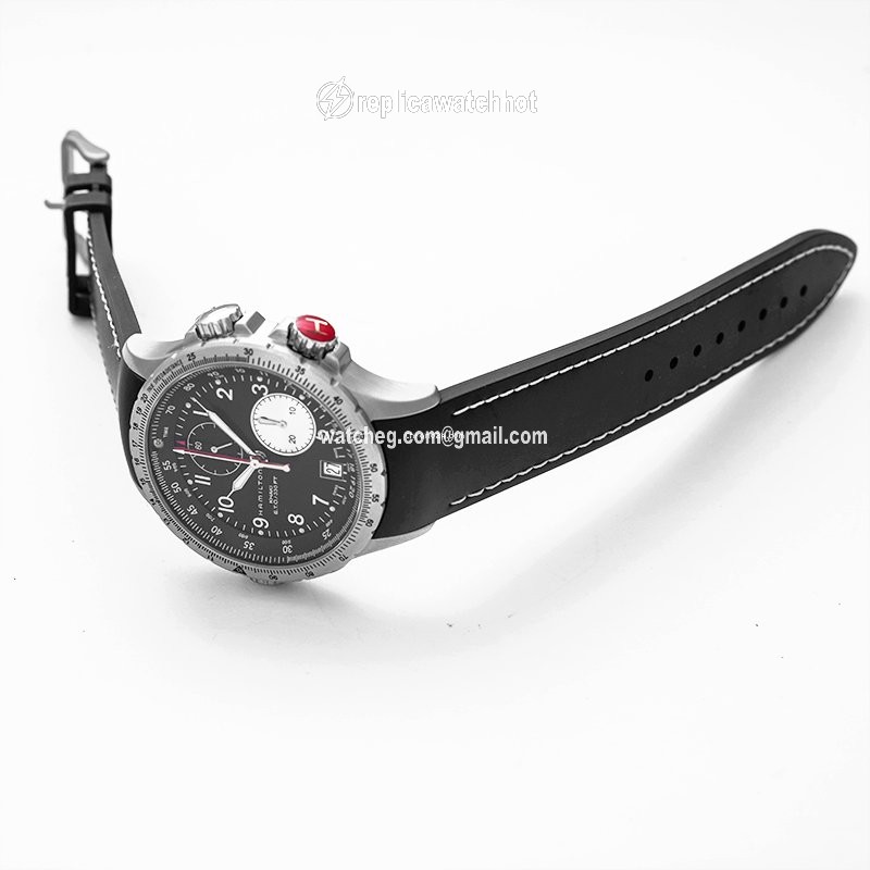 Hamilton Khaki Aviation Mens watch Unisex Quartz Steel H77612333 2