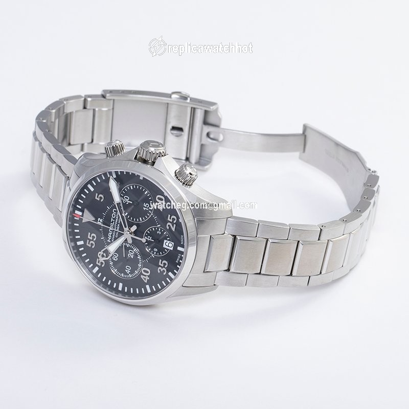 Hamilton Khaki Pilot Mens watch Unisex Automatic Steel H64666135 2
