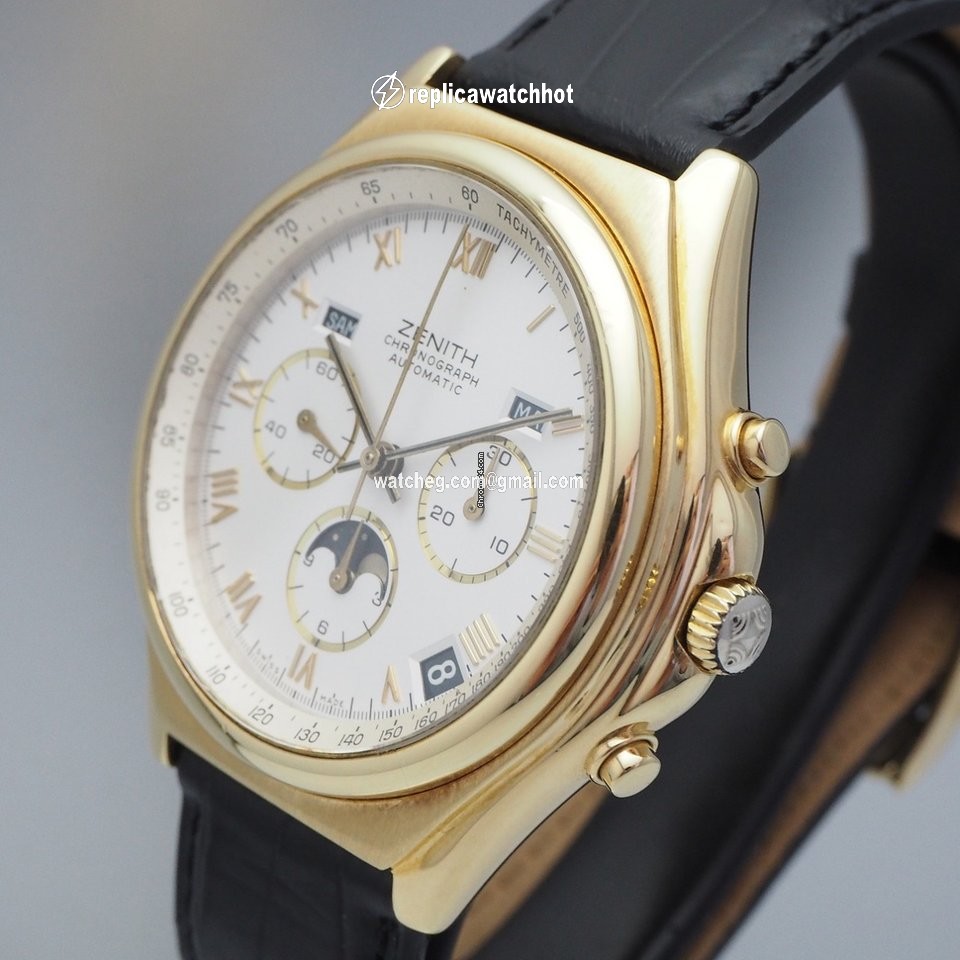 Zenith El Primero Mens watch Unisex Automatic Yellow gold 30 0460 412, 30.0160.418 2