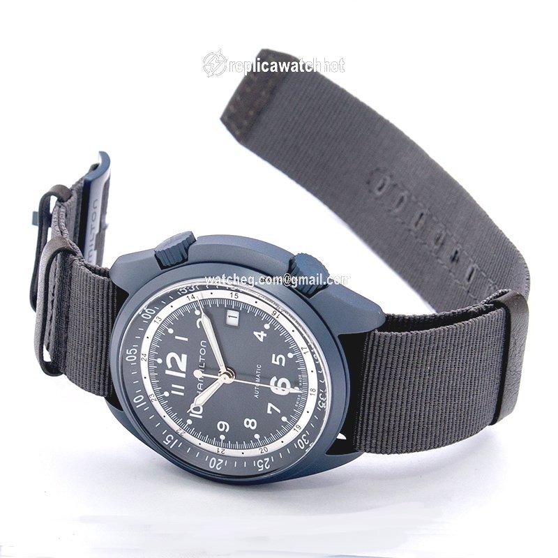 Hamilton Khaki Pilot Pioneer Mens watch Unisex Automatic Aluminum H80495845 2