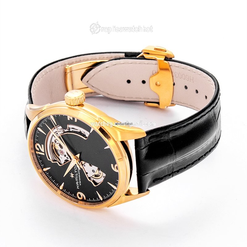 Hamilton Jazzmaster Open Heart Mens watch Unisex Automatic Steel H32735731 2
