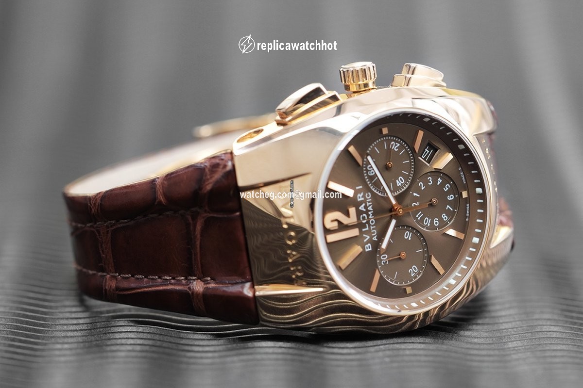 Bulgari Ergon Mens watch Unisex Automatic Rose gold EGP 40 G CH 2