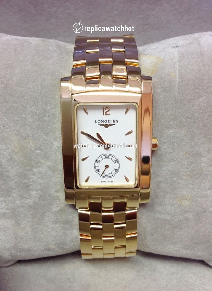 Longines DolceVita Mens watch Unisex Quartz Yellow gold L5.655.6.16.6 2